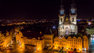 Die Kirche der Jungfrau Maria vor dem Teyn, Prag, Tschechien