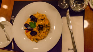 Risotto with seafood, Prague, Czech Republic