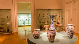 Vases in the National Gallery, Prague, Czech Republic
