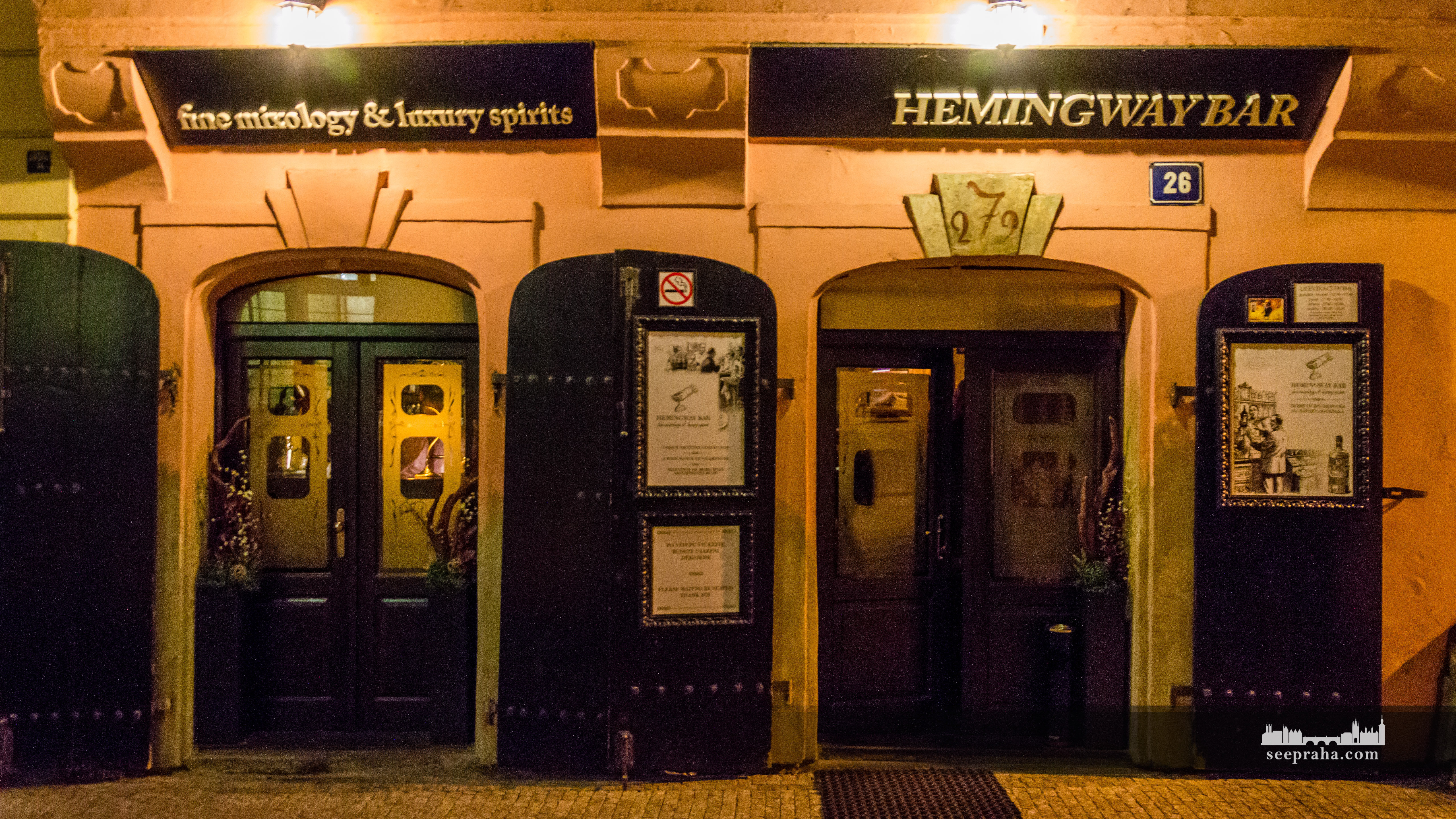 Бар Хемингуэя, Прага, Чехия