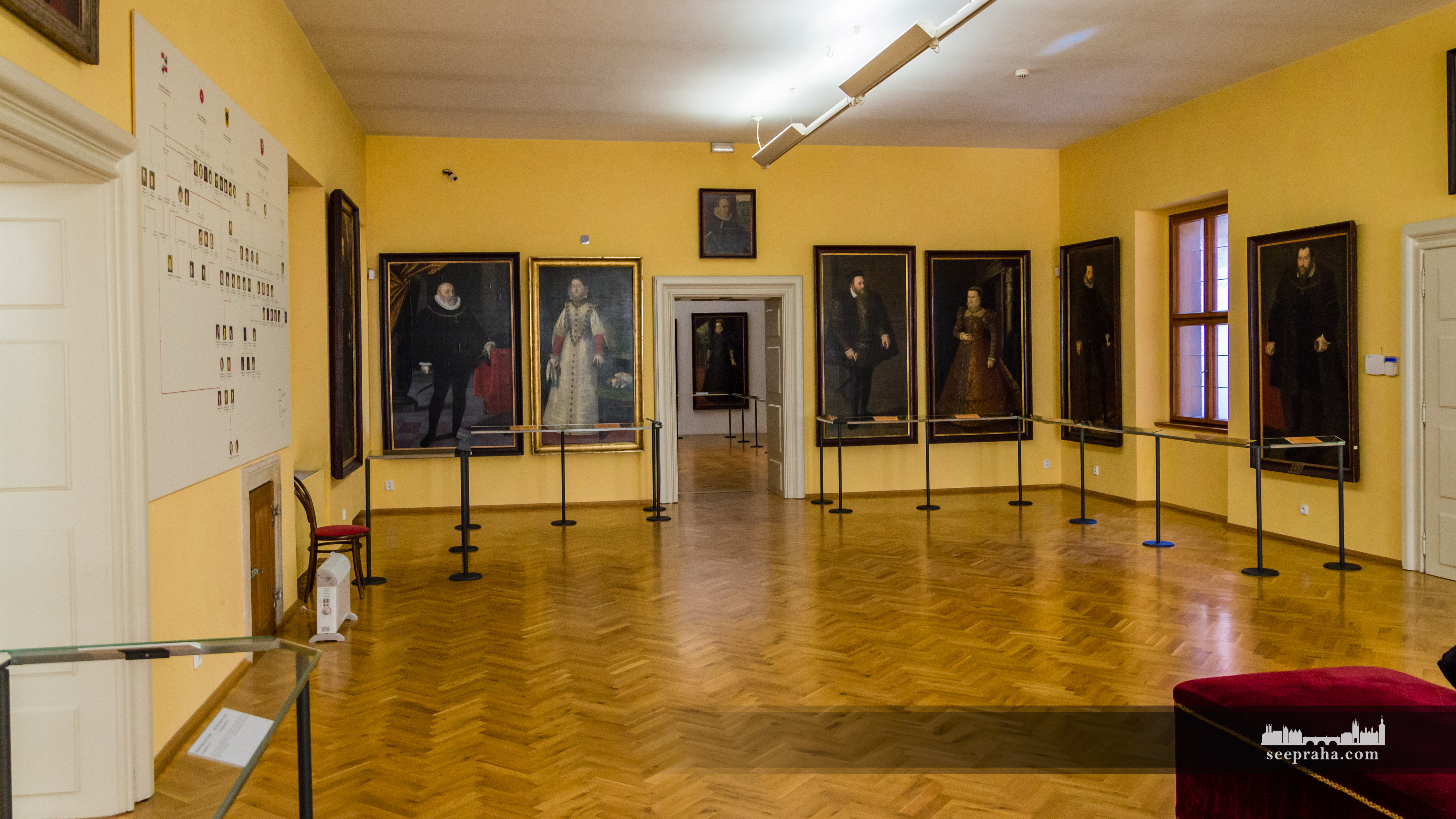 Das Museum im Palais Lobkowitz (die Prager Burg), Tschechien