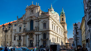 Die Heiligen Nikolauskirche, Prag, Tschechien